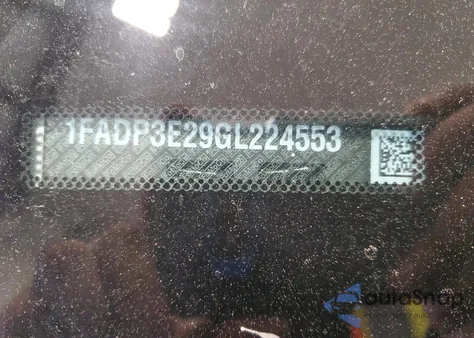 2016 Ford Focus S из США, поврежденный, VIN 1FADP3E29GL224553